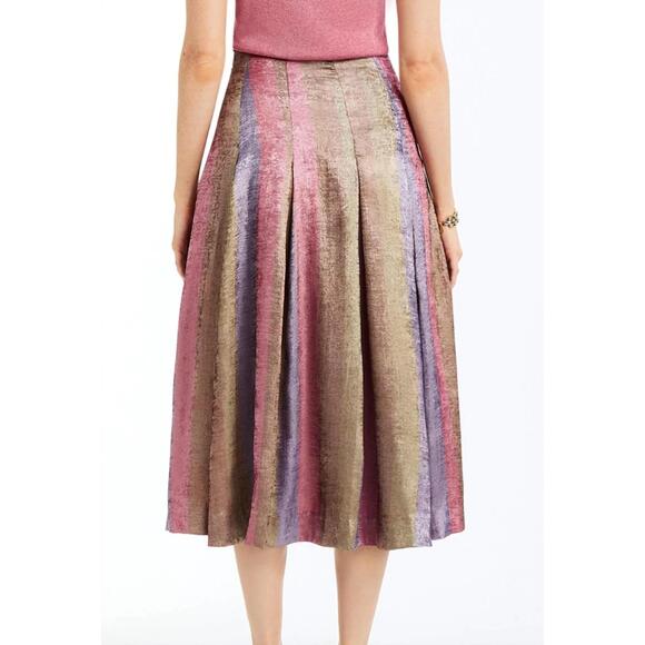 NEW MESTIZA NEW YORK seville midi skirt in multi - Picture 3 of 3